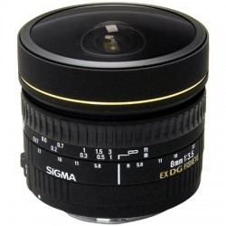 SIGMA 8mm F/3.5 EX DG Fisheye - NIKON - 2 Anni Di Garanzia