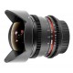 SAMYANG 8mm T3.8 UMC Fish-eye CS II VDSLR - CANON - 2 Anni Di Garanzia