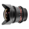 SAMYANG 8mm T3.8 UMC Fish-eye CS II VDSLR - CANON - 2 Anni Di Garanzia