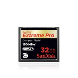 SANDISK COMPACT FLASH EXTREME PRO 32GB 160 MB/S