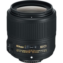 NIKON 35mm F/1.8G ED AF-S FX - 2 Anni Di Garanzia In Italia
