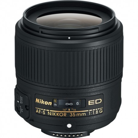 NIKON 35mm F/1.8G ED AF-S FX - 2 Anni Di Garanzia In Italia