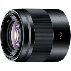SONY 50mm F/1.8 OSS - NERO - INNESTO E - 2 Anni Di Garanzia