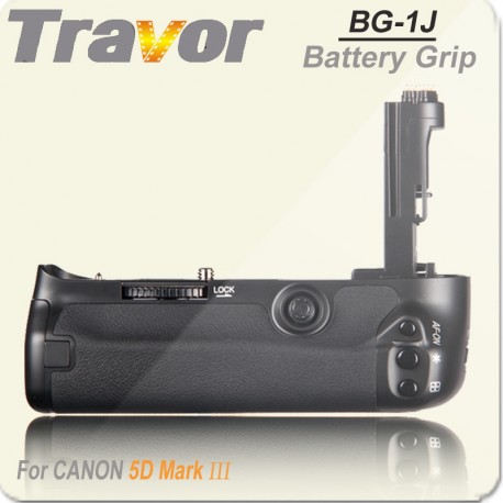 TRAVOR BG-1J - BATTERY GRIP - CANON EOS 5D MARK III 5D S 5D SR - BG-E11 - 2 Anni di Garanzia in Ita