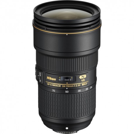 NIKON 24-70mm F/2.8E AF-S ED VR - 2 Anni Di Garanzia In Italia