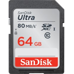 Sandisk Ultra SDXC 64GB UHS-I 80 MB/S