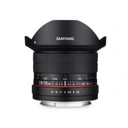 SAMYANG 12mm F/2.8 ED AS NCS Fisheye - SONY - INNESTO E - 4 ANNI DI GARANZIA