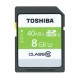 TOSHIBA SDHC 8GB HS Professional - UHS CLASSE 10