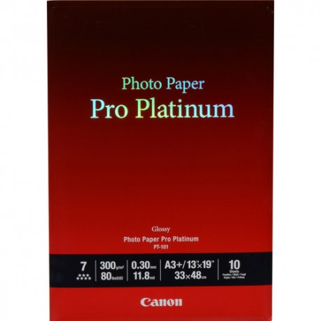 CANON PT-101 PRO PLATINUM 13 x 19 - CARTA FOTOGRAFICA