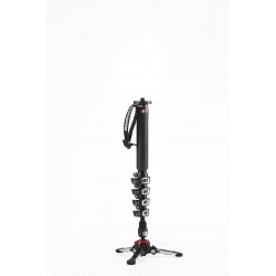 MANFROTTO MVMXPROA5 - Monopiede video XPRO+ - alluminio 5 sezioni base fluida SPED IMMEDIATA