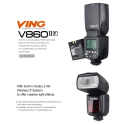 GODOX VING V860IIF FUJI - FLASH STUDIO NG60 E-TTL