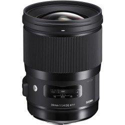 SIGMA 28mm F/1.4 DG HSM - ART - CANON EF - 4 Anni di Garanzia in Italia