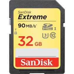 Sandisk Extreme SDHC 32GB UHS-I 90 MB/S