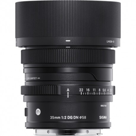 Sigma 35mm F/2 DG DN C - Innesto Sony E - 2 Anni di Garanzia in Italia